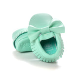 Hot PU Suede Leather Newborn Baby Boy Girl Baby Moccasins Soft Moccs Shoes Bebe Fringe Soft Soled Non-slip Footwear Crib Shoe