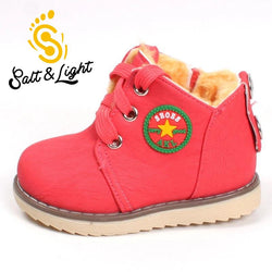 Hot sale children's winter shoes thick keep warm cotton-padded boots boys girls high quality non-slip comfortable boots 273