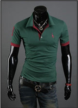 2015 Special Supply 10 Color Freeshipping  Full Cotton  Fashion New Fitting Short Sleeved T-shirt