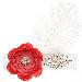 High Quality Fashion Design Baby Girls Head Accessories Hair band Party Flower Diamond Feather Headwear Baby Care