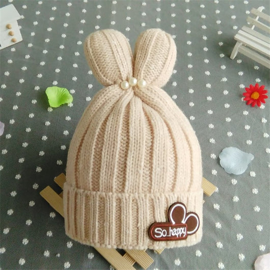 Baby Hat Children Knitted Hats Fashion Cute Wool Hat New Born Hat for 3 to 36 months 5 Color