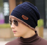 2016 New Fashion Winter Warm Knit Hat Autumn Winter Men Women High Quality Baggy Wool Knitted Hats 5 Colors