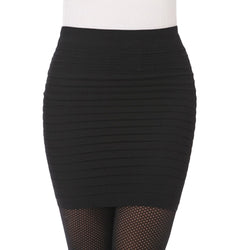 Hot Sale 2016 New Fashion Summer Women Skirts High Waist Solid  Elastic Pleated Short Skirt  Office Lady Mini Skirts