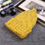 High Quality  Beanie Hats Children Fashion Knit Sweater Cap Hats Winter Warm Knitted Hats