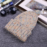 High Quality  Beanie Hats Children Fashion Knit Sweater Cap Hats Winter Warm Knitted Hats