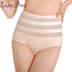 Wisstt Maternal abdomen underwear Women High Waist Panties Postpartum Tummy Control Body Shaper Underwear Knickers