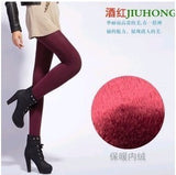Hot !2017 New Fashion Women's Autumn And Winter High Elasticity And Good Quality Warm Leggings Thick Velvet Pants Free Shipping
