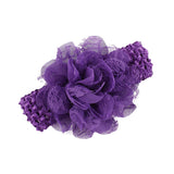 2016 New hair bands for girls flower headband elastic hair bands infant girl hair accessories girls hair decorations Vicky