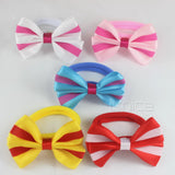 5pair/10Pcs 2 Inch Ribbon Hairbow Girls hair top hair clip For Girl Dot/Print Bow Hairpin Baby Children accessories gum for hair
