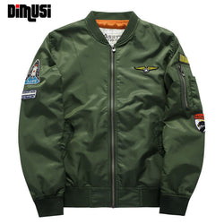 Plus Size 4XL 5XL Men Bomber Jacket 2016 Air Force One Hip Hop Patch Designs Slim Fit Pilot Bomber Jacket Coat Men Jackets,YA372
