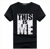 Brand Clothing Men T-shirt Swag T-Shirt Men 95% Cotton Print Men T shirt Homme Fitness Camisetas Hip Hop tshirt Men