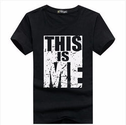 Brand Clothing Men T-shirt Swag T-Shirt Men 95% Cotton Print Men T shirt Homme Fitness Camisetas Hip Hop tshirt Men