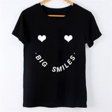 Harajuku 2017 T Shirt Women Tops Punk rock cute but psycho Letter Print Tee Shirt Femme T-shirt Casual tshirt O-neck Tumblr XL