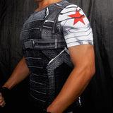 ZOOM 3D Printed T-shirts Men Raglan Long Sleeve Compression Shirt Flash Cosplay Costume crossfit fitness Clothing Tops Male