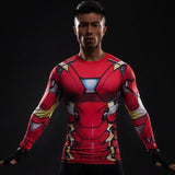 ZOOM 3D Printed T-shirts Men Raglan Long Sleeve Compression Shirt Flash Cosplay Costume crossfit fitness Clothing Tops Male