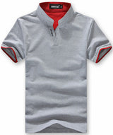 New 2016 Brand Solid Men's polo shirt Casual Men Summer Short-sleeve Camisa Polo Slim Fit Men Shirt Size M-3XL free shipping