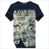 E-BAIHUI  Summer Men Cotton Clothing Dsq  T-shirtS Camisetas t shirt Fitness tops TeeS Skateboard Moleton mens t-shirts  Y032