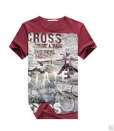 E-BAIHUI  Summer Men Cotton Clothing Dsq  T-shirtS Camisetas t shirt Fitness tops TeeS Skateboard Moleton mens t-shirts  Y032