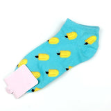 [COSPLACOOL] New Cute fruit color love candy color cotton sock summer style women's socks  women's thin sock slippers