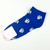 [COSPLACOOL] New Cute fruit color love candy color cotton sock summer style women's socks  women's thin sock slippers