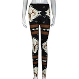 Feitong New Year Best Gift Christmas Deer Printed Stretchy Pants Leggings Exercise Clothes For Women Moda Fitness Feminino #OR