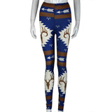 Feitong New Year Best Gift Christmas Deer Printed Stretchy Pants Leggings Exercise Clothes For Women Moda Fitness Feminino #OR
