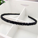 Women Handmade Headband Flower Crystal Beads Hairband Hair Band Hair Clasp Hot Selling