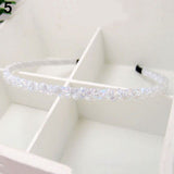 Women Handmade Headband Flower Crystal Beads Hairband Hair Band Hair Clasp Hot Selling