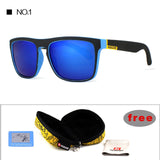 Highly Recommended KDEAM Mirror Polarized Sunglasses Men Surfing Sport Sun Glasses Women UV gafas de sol With Peanut Case KD156