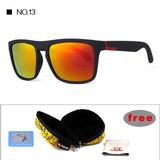 Highly Recommended KDEAM Mirror Polarized Sunglasses Men Surfing Sport Sun Glasses Women UV gafas de sol With Peanut Case KD156