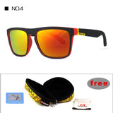 Highly Recommended KDEAM Mirror Polarized Sunglasses Men Surfing Sport Sun Glasses Women UV gafas de sol With Peanut Case KD156