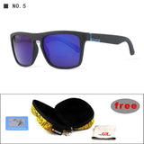 Highly Recommended KDEAM Mirror Polarized Sunglasses Men Surfing Sport Sun Glasses Women UV gafas de sol With Peanut Case KD156