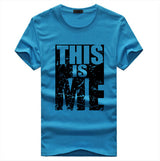 Brand Clothing Men T-shirt Swag T-Shirt Men 95% Cotton Print Men T shirt Homme Fitness Camisetas Hip Hop tshirt Men