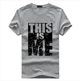 Brand Clothing Men T-shirt Swag T-Shirt Men 95% Cotton Print Men T shirt Homme Fitness Camisetas Hip Hop tshirt Men