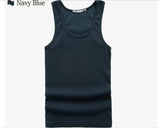 E-BAIHUI Brand mens t shirts Summer Cotton Slim Fit Men Tank Tops Clothing Bodybuilding Undershirt Golds Fitness tops tees 22151