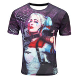 Men's Short Sleeve Polyester O-Neck T-Shirt Punk 3D thinkers/tree Printed T shirt Men t shirt M-4XL 2017 New Fashion top tees