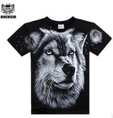 Rocksir T shirt Men 2017 New Fashion Brand Men's Casual 3D Printed Man's T shirt Cotton Men Clothes Camiseta Masculino  M-XXXL