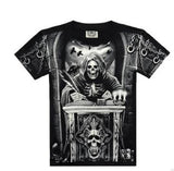 Rocksir T shirt Men 2017 New Fashion Brand Men's Casual 3D Printed Man's T shirt Cotton Men Clothes Camiseta Masculino  M-XXXL