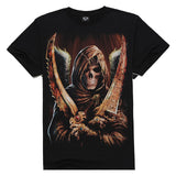 Mens 3D Print Shirts Animal Skull Tiger Wolfs Crew Neck Top Tee T Shirt M-XXXL