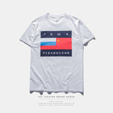 TOP quality 2016 gosha Rubchinskiy flag print  palace skateboards T shirt men summer  tshirt tee off white virgil abloh