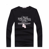 E-BAIHI Brand summer mens cotton t shirt Long Sleeve Slim  T-shirt men casual tops tees swag T-shirts camisas Masculinas  CT008