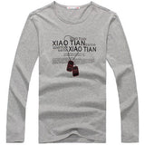 E-BAIHI Brand summer mens cotton t shirt Long Sleeve Slim  T-shirt men casual tops tees swag T-shirts camisas Masculinas  CT008