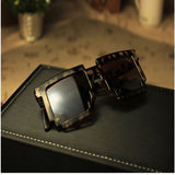 Deal with it Glasses Thug Life Glasses Pixel Women Men Sunglasses Black Mosaic Sun Glasses Women's Masculine Mirrored