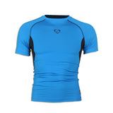 New Arrival 2017 men Designer T Shirt Casual Quick Dry Slim Fit Shirts Tops & Tees Size S M L XL Collection LSL