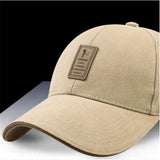 EDIKO And Golf Logo Cotton Baseball Cap Sports Golf Snapback Outdoor Simple Solid Hats For Men Bone Gorras Casquette Chapeu
