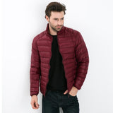 2016 Autumn Winter Duck Down Jacket, Ultra Light Thin plus size winter jacket for men Fashion mens Outerwear coat