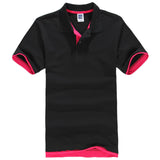 Brand New Men's Polo Shirt Men Cotton Short Sleeve shirt sportspolo jerseys golftennis Plus Size XS - 3XL camisa Polos homme