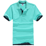 Brand New Men's Polo Shirt Men Cotton Short Sleeve shirt sportspolo jerseys golftennis Plus Size XS - 3XL camisa Polos homme
