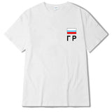 Eqmpowy2017 Gosha Rubchinskiy T shirt Women Men 1:1 High Quality Palace Gosha Flag 100% Cotton T shirt Gosha Rubchinskiy T shirt
