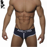2016 fashion AD brand mens underpants 1 piece/lot cotton men briefs sexy gay men underwear slip cuecas male panties hot sale